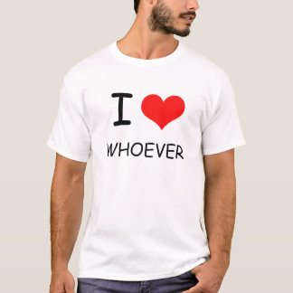 Personifierat älskar jag T-tröja Tee Shirt