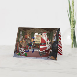 Personifierat från Santas seminarium Helgkort