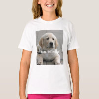Personifierat guld- Retrieverhundfoto och namn
