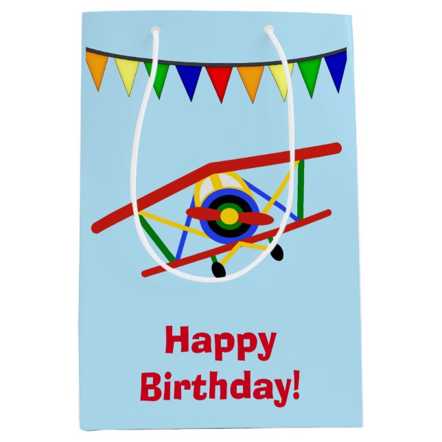 Personifierat gulligt flygplan (Framsidan)