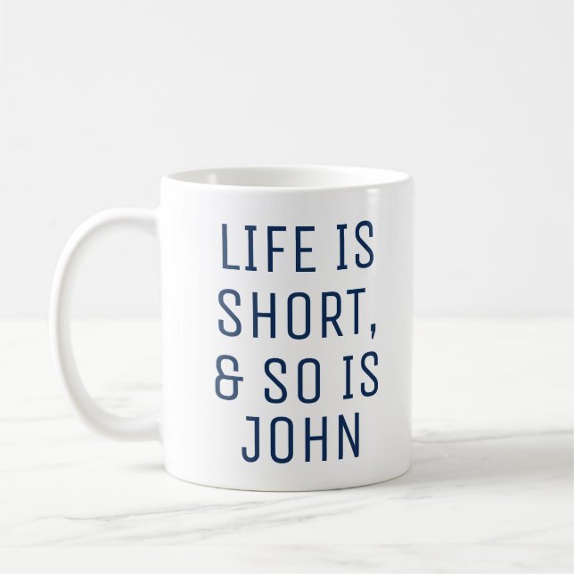 Personifierat liv är den kort muggen för kaffemugg (Vänster)