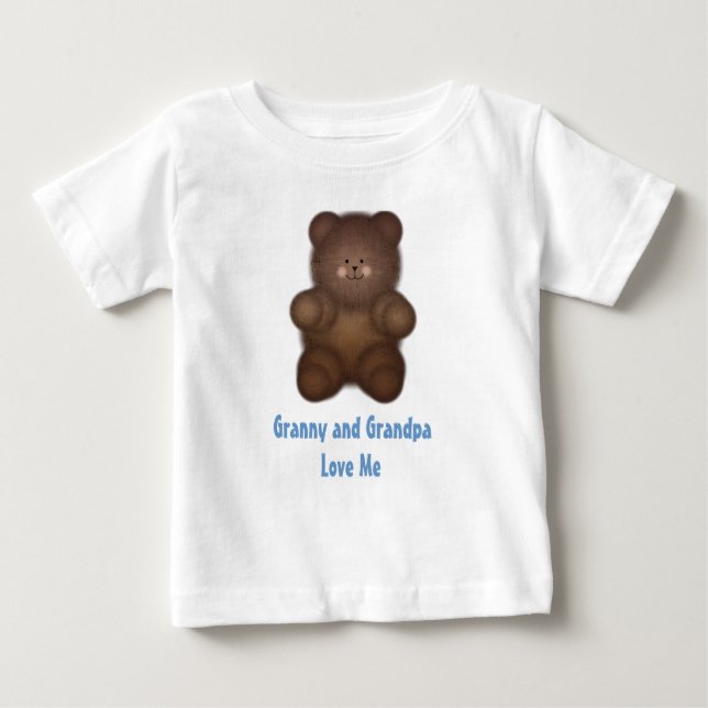 Personifierat: Lockig björnT-tröja Tee Shirt (Framsida)