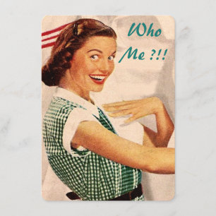 Personifierat retro är min brudtärna/maid of honor inbjudningar
