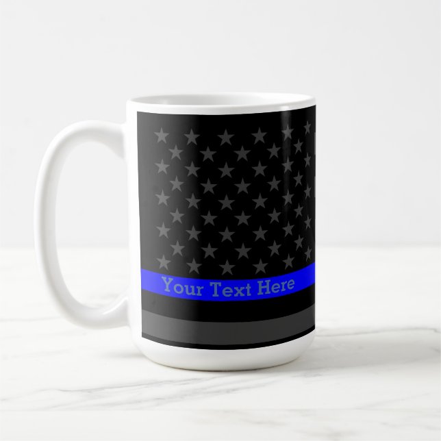 Personifierat tunt påstående för flagga för kaffemugg (Vänster)