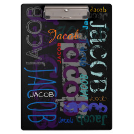 Personifierat upprepa brevclipboarden för namn 5