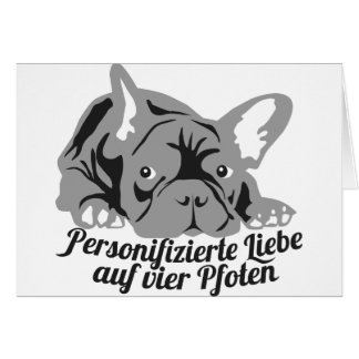 Personifizierte Liebe Hälsningskort