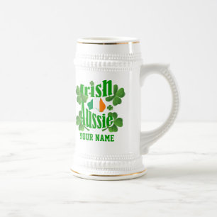 Personlalized irländsk australiensisk st patrick' sejdel