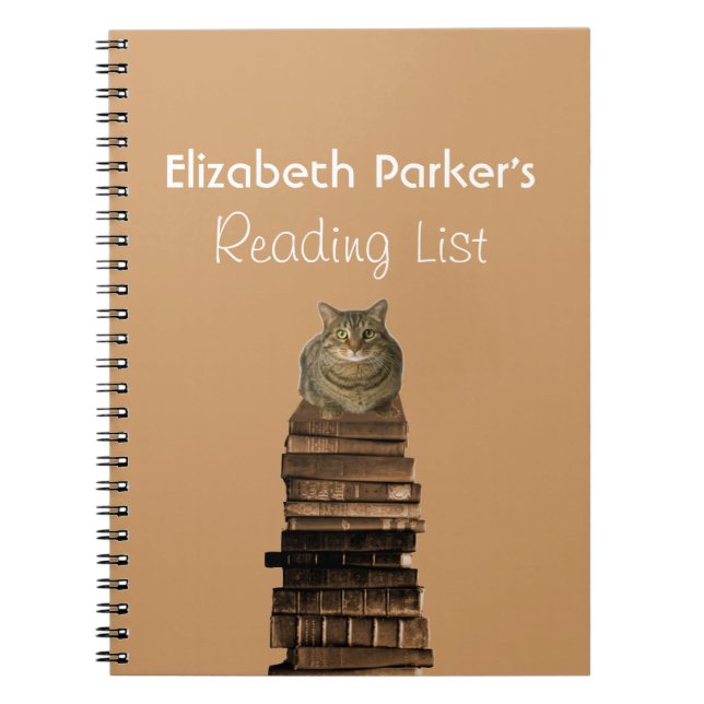 Personläslista Journal Anteckningsbok Med Spiral (Framsidan)