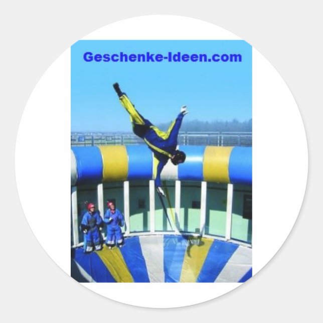 Persönliches Geschenk Runt Klistermärke (Framsida)