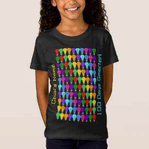 Personlig 100 dagar smartare, 100 dagar i skolan t shirt