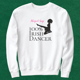 Personlig 100 % Irish Dancer Soft Shoe Dance T Shirt