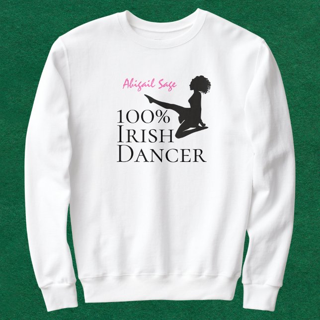 Personlig 100 % Irish Dancer Soft Shoe Dance T Shirt (Skapare uppladdad)