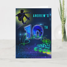 Personlig  10-årsdag Pojke