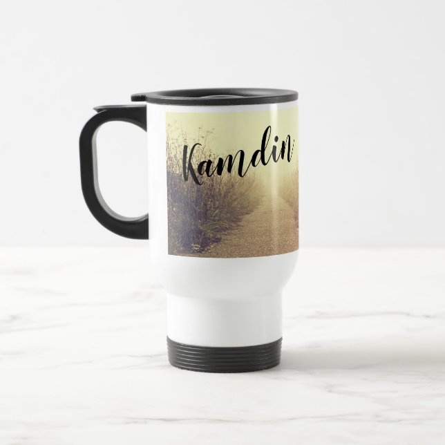 Personlig 15 uns kaffe mugg Sunrise Pathway W (Vänster)