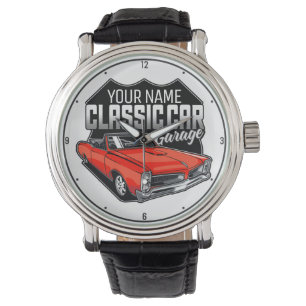 Personlig 1966 Car Garage för konvertibla klassisk Armbandsur