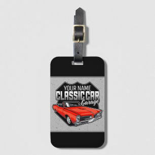 Personlig 1966 Car Garage för konvertibla klassisk Bagagebricka