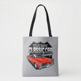 Personlig 1966 Car Garage för konvertibla klassisk Tygkasse