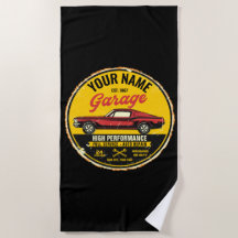 Personlig 1967 Fastback Red Classic Car Garage
