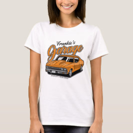 Personlig 1968 396 Klassiskt bilgarage T Shirt