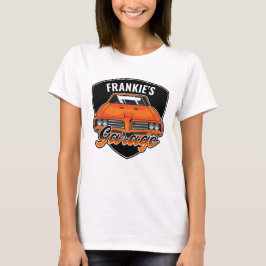 Personlig 1969 Ram Air 400 Muscle Car Garage T Shirt