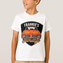 Personlig 1969 Ram Air 400 Muscle Car Garage T Shirt