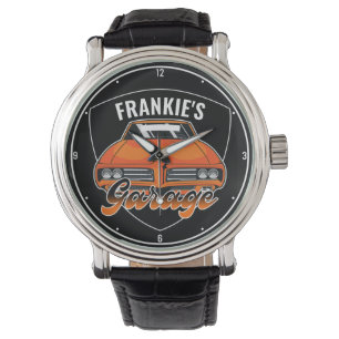 Personlig 1969 Ram Luft 400 Muscle Car Garage Armbandsur