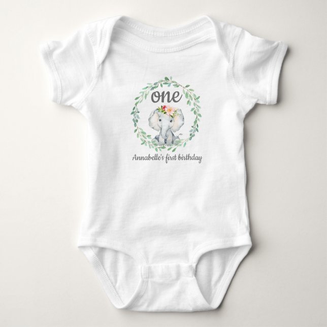 Personlig 1:a födelsedag 1 Biet T Shirt (Framsida)