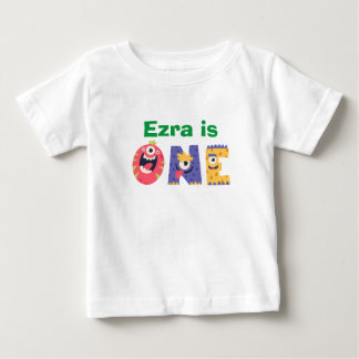 Personlig 1:a födelsedagen T-Shirt for Boy