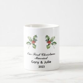 Personlig 1:a jultomten, gift Keepsaké Kaffemugg