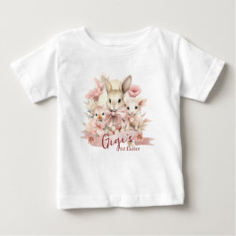 Personlig 1:a Påsk Baby T-Shirt
