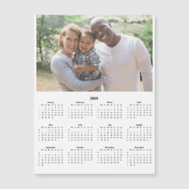 Personlig 2019 - Magnetfotokort för kalender