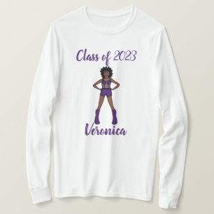 Personlig 2023 Majorette Shirt Grape T