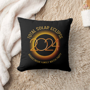 Personlig 2024 TOTAL SOLAR ECLIPSE Kudde