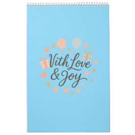 Personlig 2026 Kalender - Anpassningsbar, Elegant