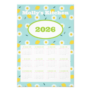 Personlig 2026-kalender fototryck
