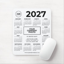 Personlig 2027 Kalender Företag