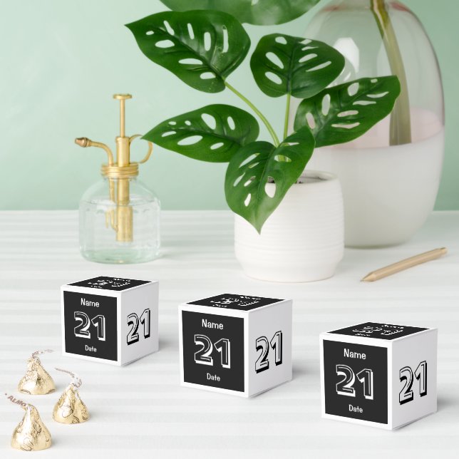 Personlig 21:a födelsedagsfavoritruta presentaskar (Multipel)