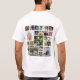 Personlig 24 Fotokollage T-Shirt (Baksida)