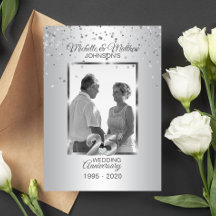 Personlig 25-års silverbröllops FOTO