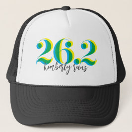 Personlig 26.2 Marathon Running Keps