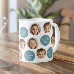 Personlig 2-foto Ansikte Mugg | I Kärlek You Pappa<br><div class="desc">Fira Pappa med den här personligen två foto mugg! Med texten "I Kärlek You Pappa" och utrymmet för två omhuldade foton är det perfekten för Fars dag, födelsedagar eller bara för att visa din uppskattning. Oavsett om han dricker kaffe eller te, så värmer mugg sitt hjärta varje använda. Anpassa med...</div>