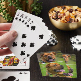 Personlig 2 Pet-foto Casinokort