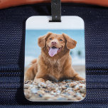 Personlig 2 Photo Anpassningsbar Skapar din egen H Bagagebricka<br><div class="desc">Anpassningsbarnas fotoresetagg av din bästa vän. Skapa en roligt till hund älskare, mamma eller pappa. Oavsett om det är Mors dag, Fars dag, en födelsedag eller jul, så är de här fotobagagetagarna en perfekt gåva, och roligtar som stuffar! COPYRIGHT © 2020 Judy Burrows, Black Hund Art - Med alla Höger...</div>