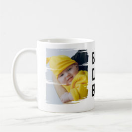 Personlig 2 Photo Best Pappa ever Fars dag Kaffemugg