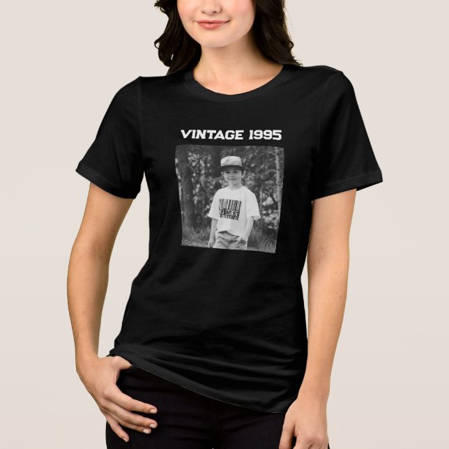 Personlig 30-årspresent 40-årspresent Retro  T Shirt (Framsida)