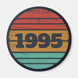 Personlig 30 vintage 30års födelsedag party magnet