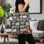 Personlig 32 Fotokollage Tygkasse<br><div class="desc">Skapa din egen Personlig 32 Photo Collage Tote-påse</div>