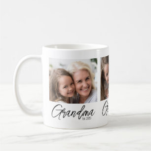 Personlig 3 Foto Mormor Etableringsår Kaffemugg