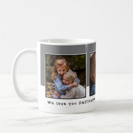 Personlig 3 Photo Fars dag Kaffemugg