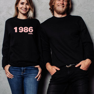 Personlig 40-års rolig typografi skräddarsydd tröj t shirt